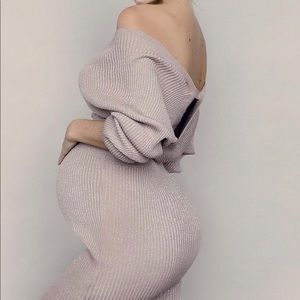 2 piece maternity dress